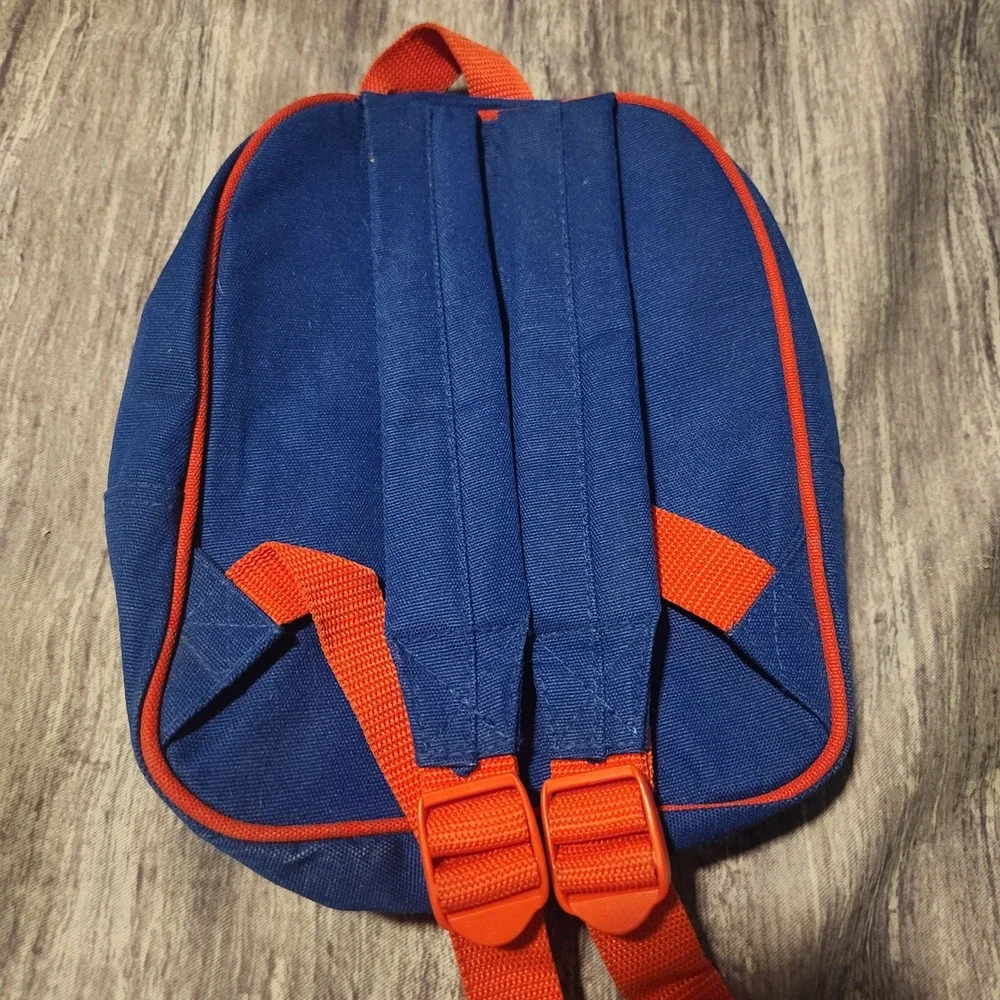 Vintage Disney Winnie the Pooh Mini‎ Backpack Kid School Bag Blue Red